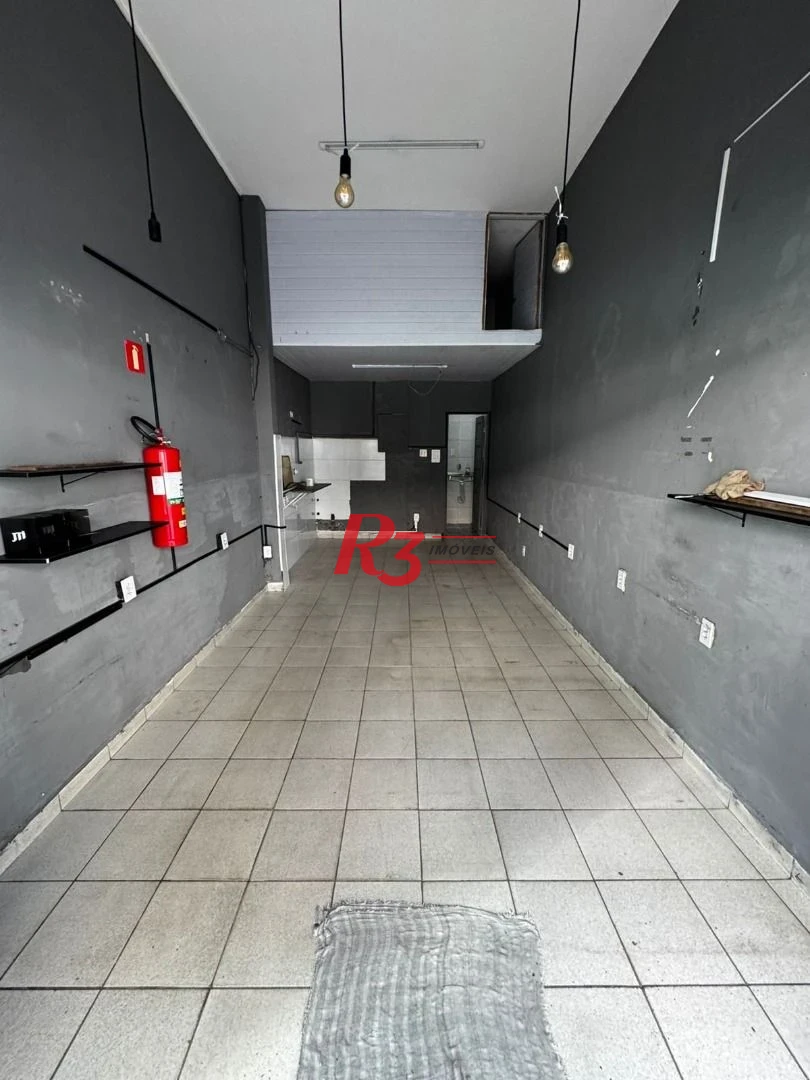 Loja, 26 m² - venda por R$ 380.000,00 ou aluguel por R$ 3.000,00/mês - Gonzaga - Santos/SP