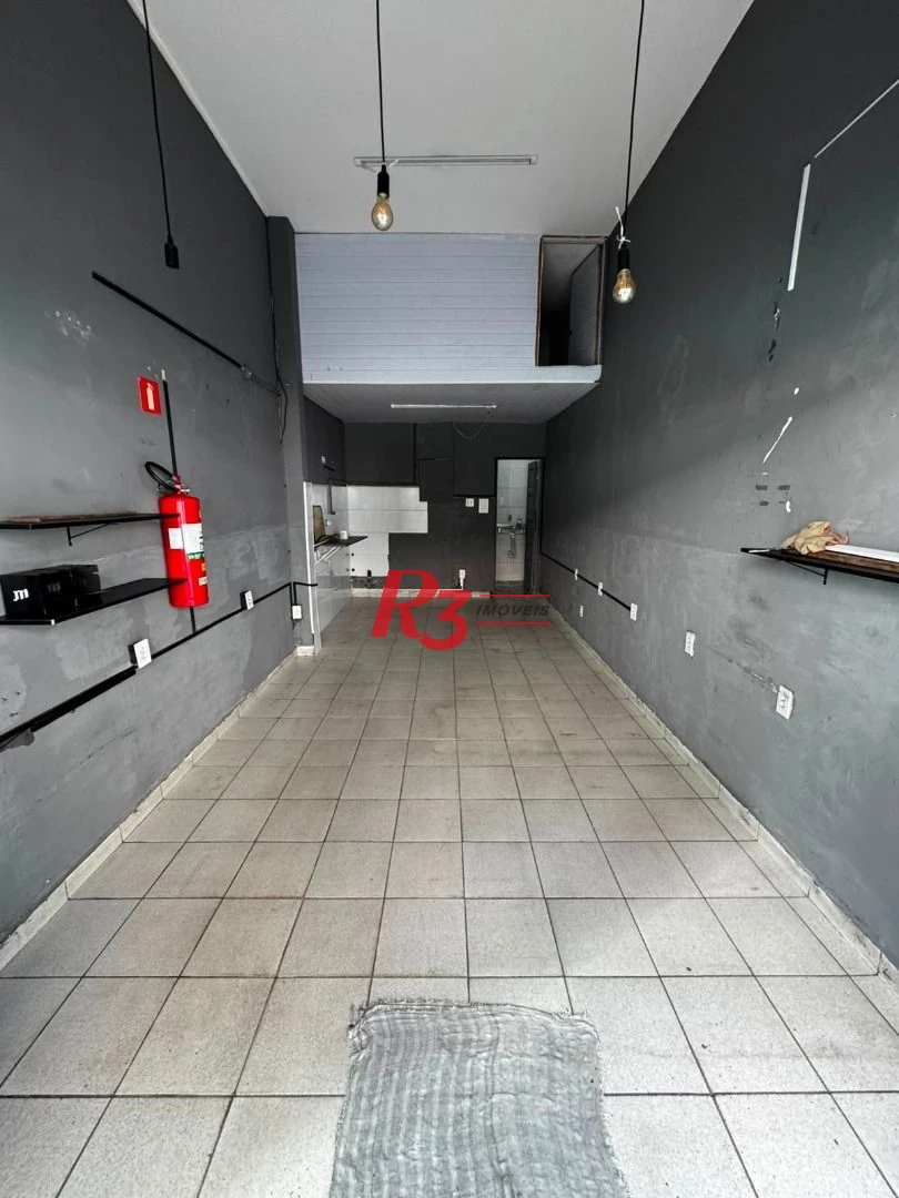 Loja, 26 m² - venda por R$ 380.000,00 ou aluguel por R$ 3.000,00/mês - Gonzaga - Santos/SP