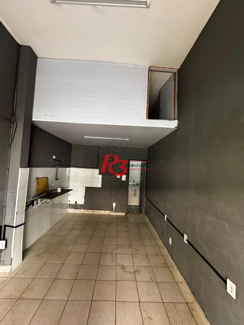 Loja, 26 m² - venda por R$ 380.000,00 ou aluguel por R$ 3.000,00/mês - Gonzaga - Santos/SP