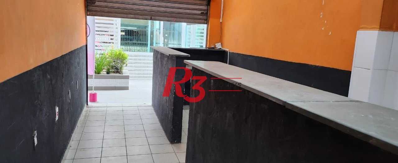 Loja para alugar, 26 m² por R$ 3.000,00/mês - Gonzaga - Santos/SP