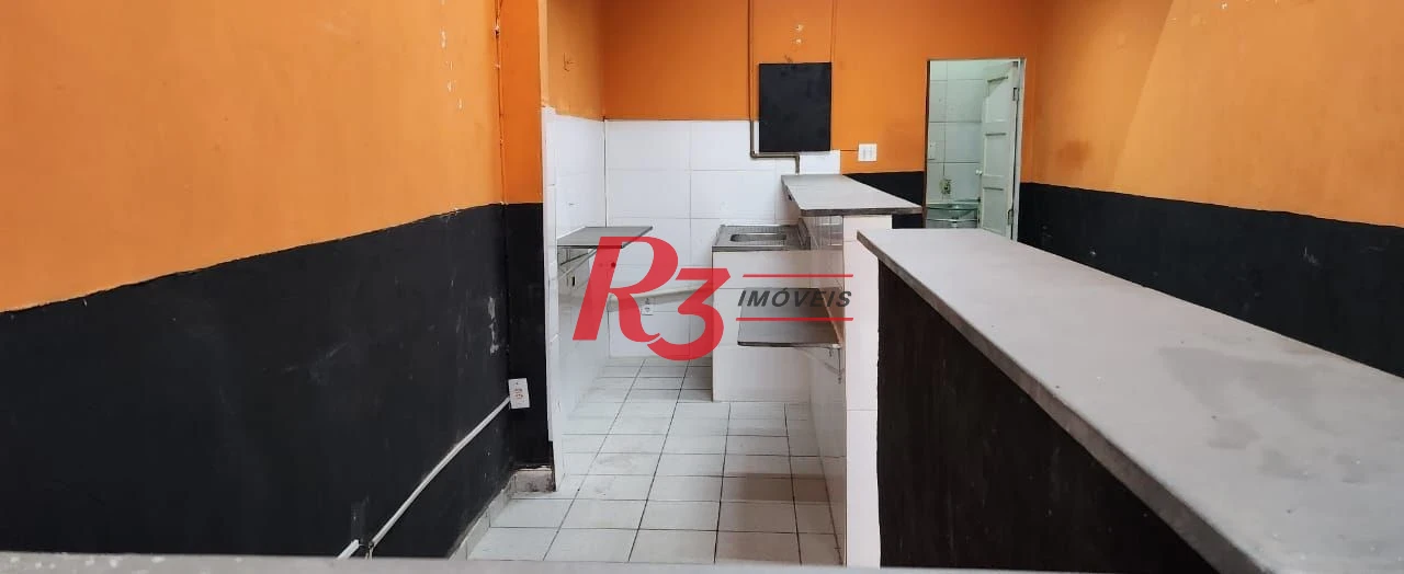 Loja para alugar, 26 m² por R$ 3.000,00/mês - Gonzaga - Santos/SP