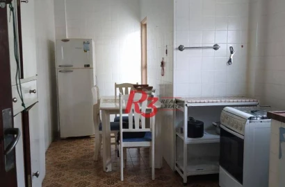 Apartamento com 2 dormitórios para alugar, 120 m² por R$ 3.000,00/mês - Jardim Guassu - São Vicente/SP
