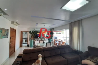 Apartamento à venda, 160 m² por R$ 2.400.000,00 - Embaré - Santos/SP