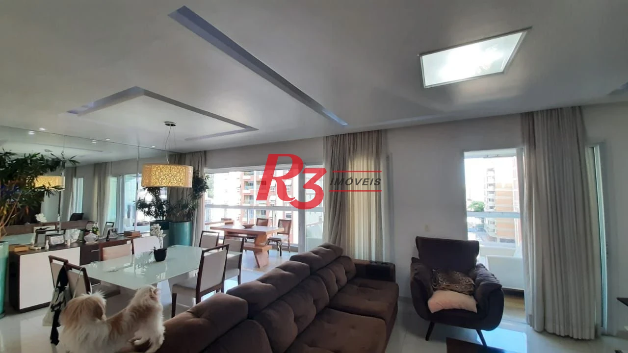 Apartamento à venda, 160 m² por R$ 2.400.000,00 - Embaré - Santos/SP