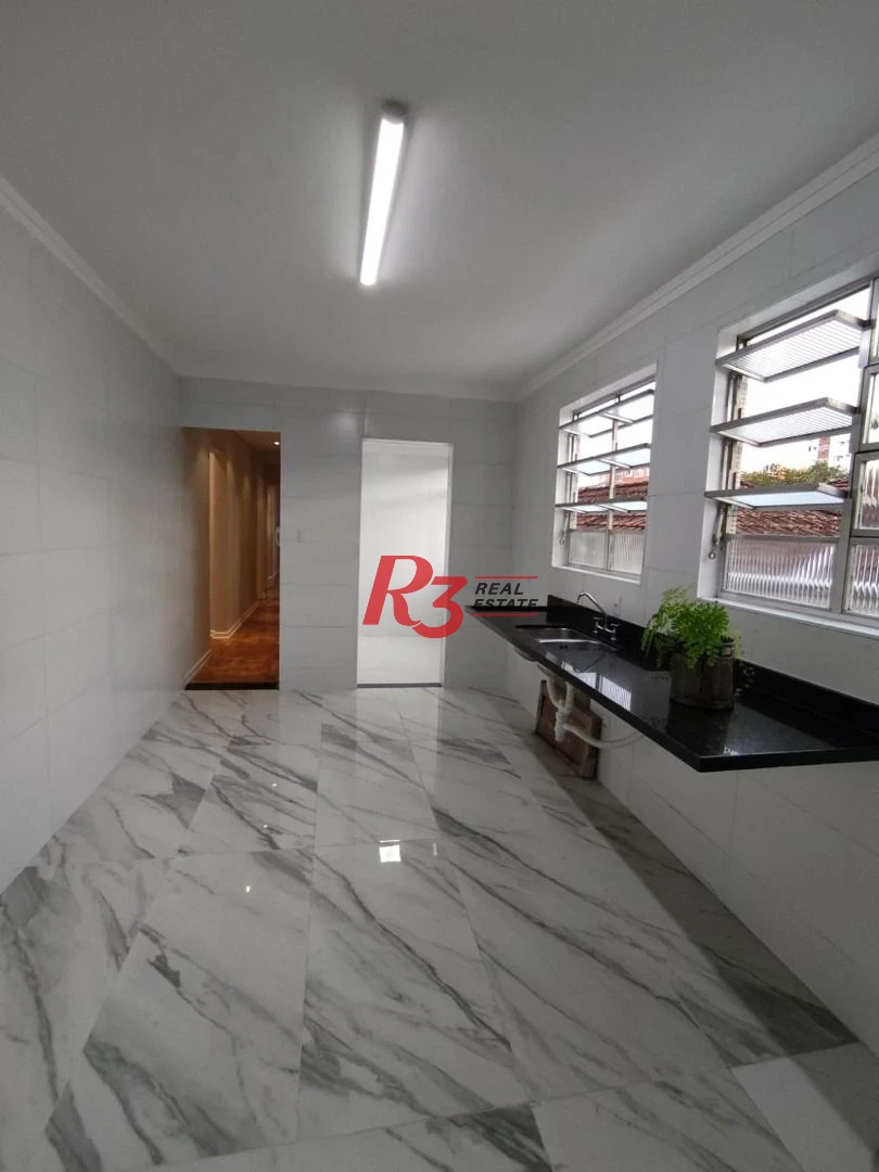 Apartamento com 3 dormitórios à venda, 100 m² por R$ 510.000,00 - Marapé - Santos/SP
