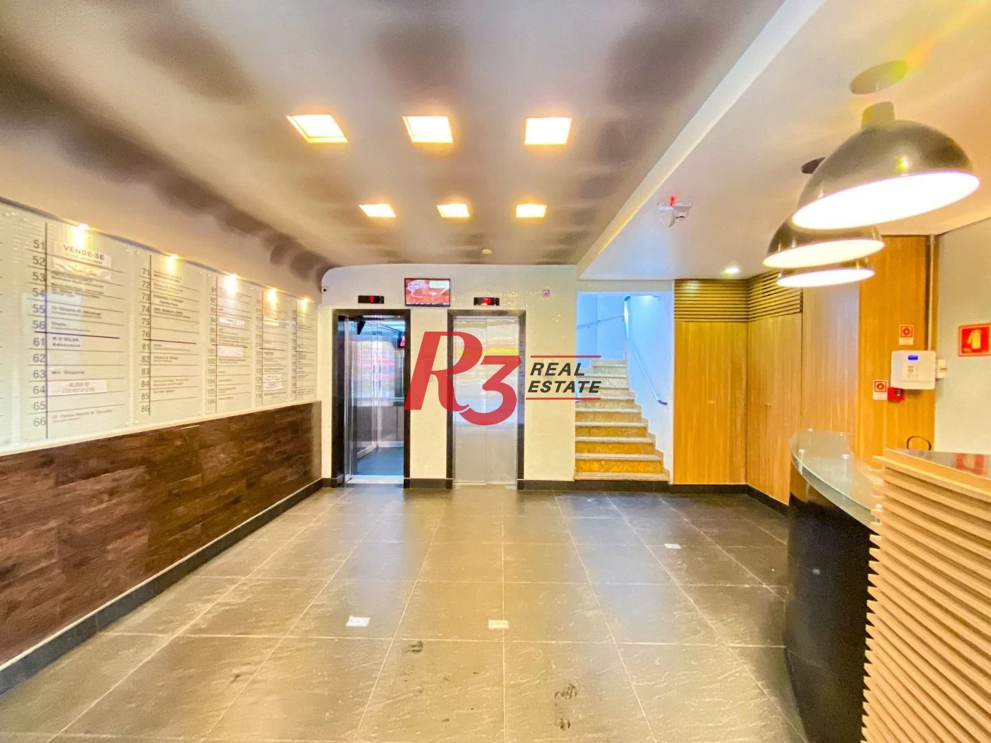 Sala para alugar, 71 m² por R$ 3.500,00/mês - Gonzaga - Santos/SP