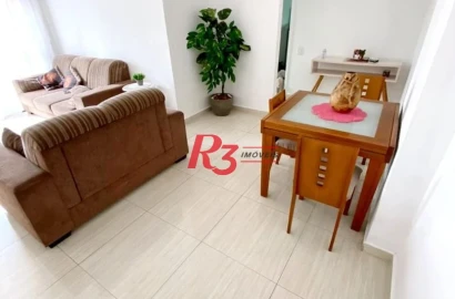 Apartamento à venda, 46 m² por R$ 460.000,00 - Macuco - Santos/SP