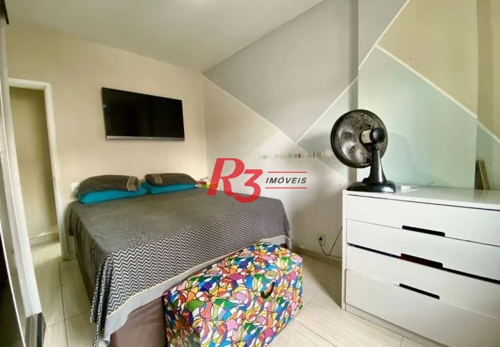 Apartamento à venda, 46 m² por R$ 460.000,00 - Macuco - Santos/SP
