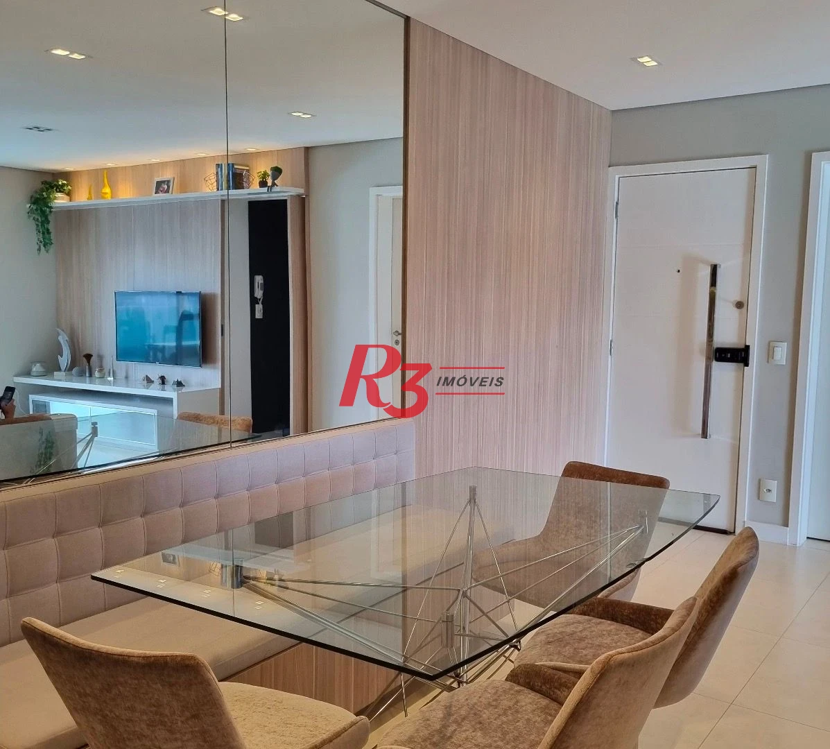 Apartamento com 3 dormitórios à venda, 100 m² por R$ 1.930.000,00 - Pompéia - Santos/SP
