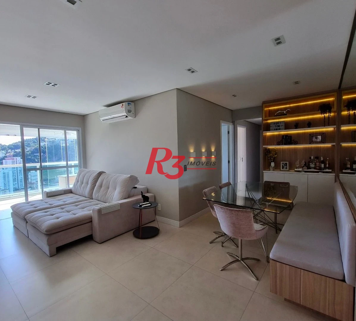 Apartamento com 3 dormitórios à venda, 100 m² por R$ 1.930.000,00 - Pompéia - Santos/SP