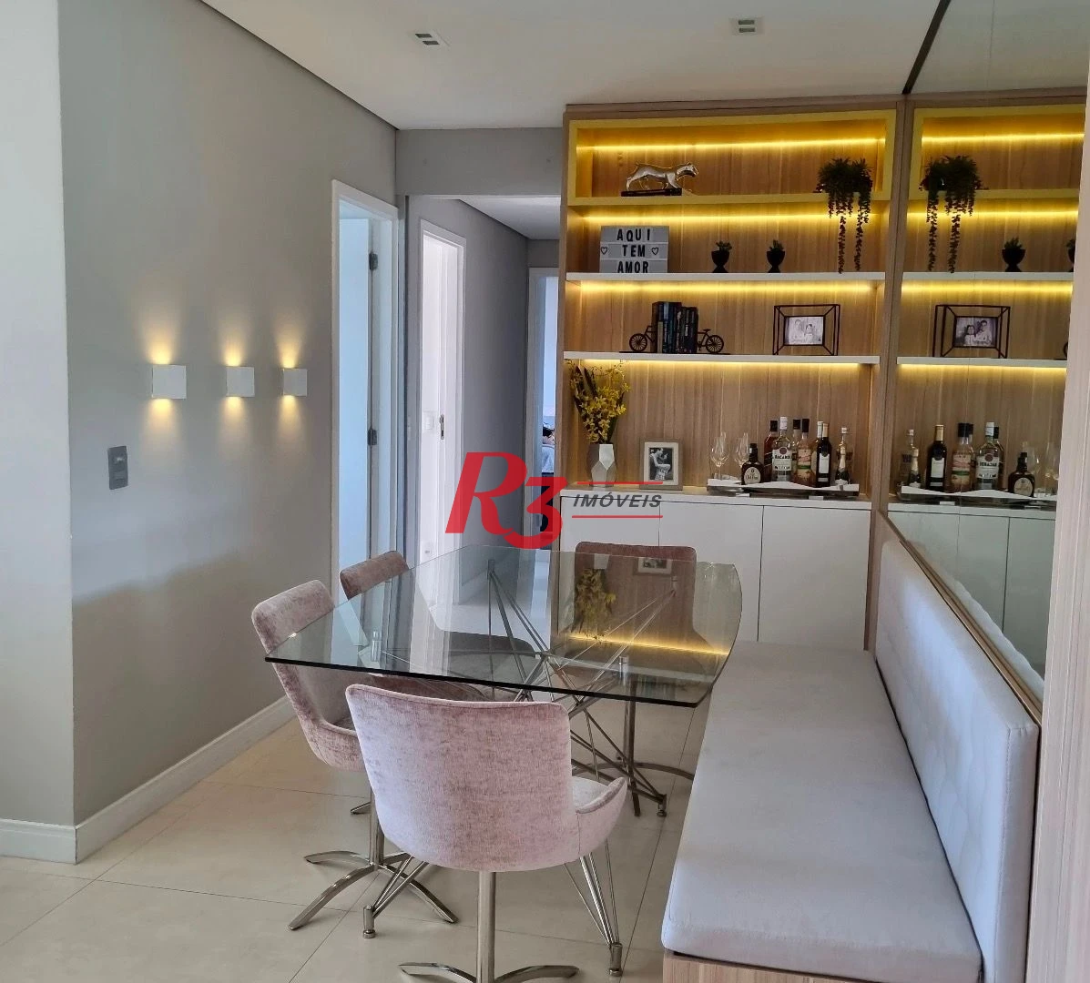 Apartamento com 3 dormitórios à venda, 100 m² por R$ 1.930.000,00 - Pompéia - Santos/SP