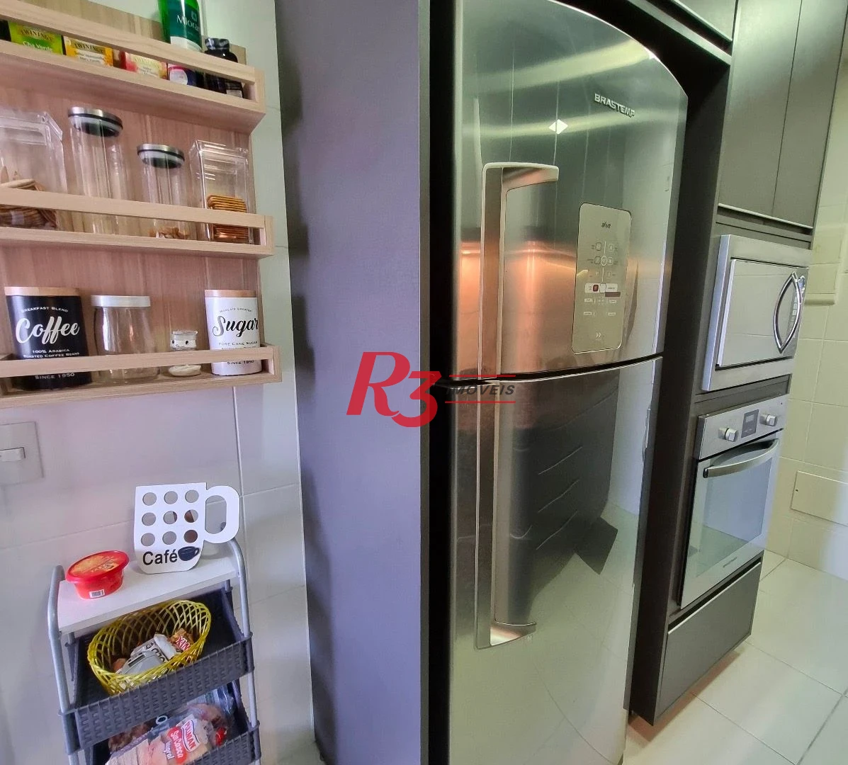 Apartamento com 3 dormitórios à venda, 100 m² por R$ 1.930.000,00 - Pompéia - Santos/SP