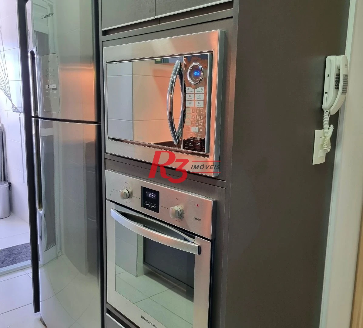 Apartamento com 3 dormitórios à venda, 100 m² por R$ 1.930.000,00 - Pompéia - Santos/SP