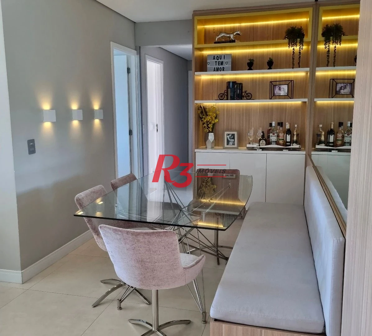 Apartamento com 3 dormitórios à venda, 100 m² por R$ 1.930.000,00 - Pompéia - Santos/SP