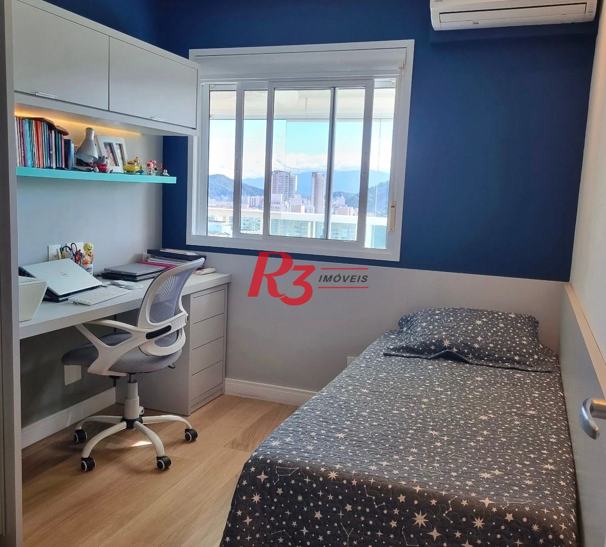 Apartamento com 3 dormitórios à venda, 100 m² por R$ 1.930.000,00 - Pompéia - Santos/SP