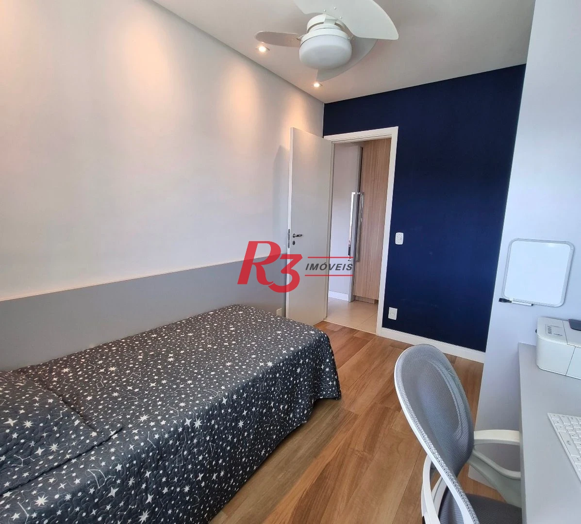 Apartamento com 3 dormitórios à venda, 100 m² por R$ 1.930.000,00 - Pompéia - Santos/SP