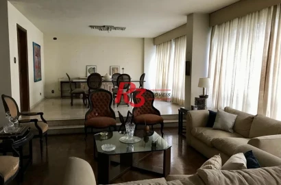 Apartamento com 4 dormitórios à venda, 302 m² por R$ 1.702.000,00 - Boqueirão - Santos/SP