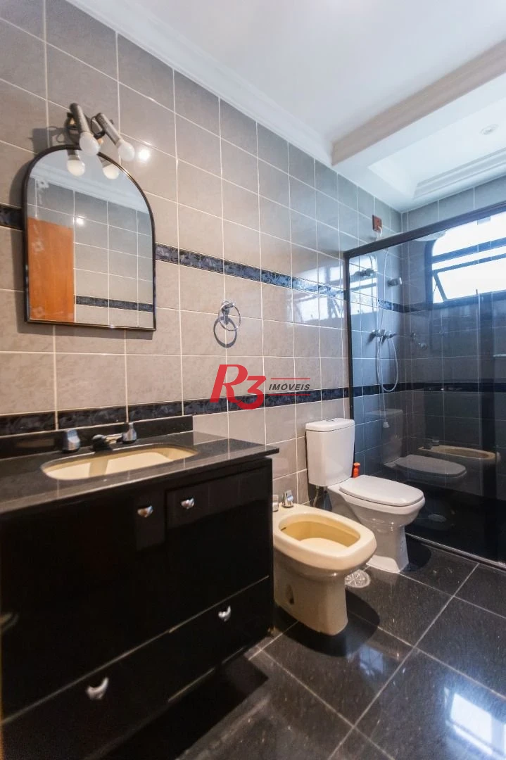 Apartamento com 3 dormitórios à venda, 173 m² por R$ 1.800.000,00 - Boqueirão - Santos/SP
