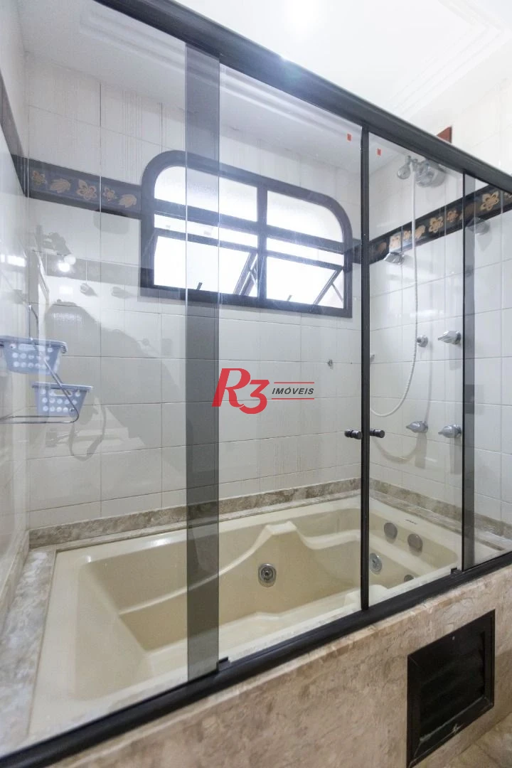Apartamento com 3 dormitórios à venda, 173 m² por R$ 1.800.000,00 - Boqueirão - Santos/SP
