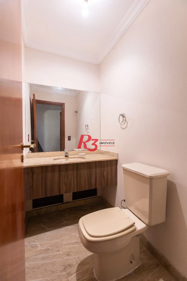 Apartamento com 3 dormitórios à venda, 173 m² por R$ 1.800.000,00 - Boqueirão - Santos/SP