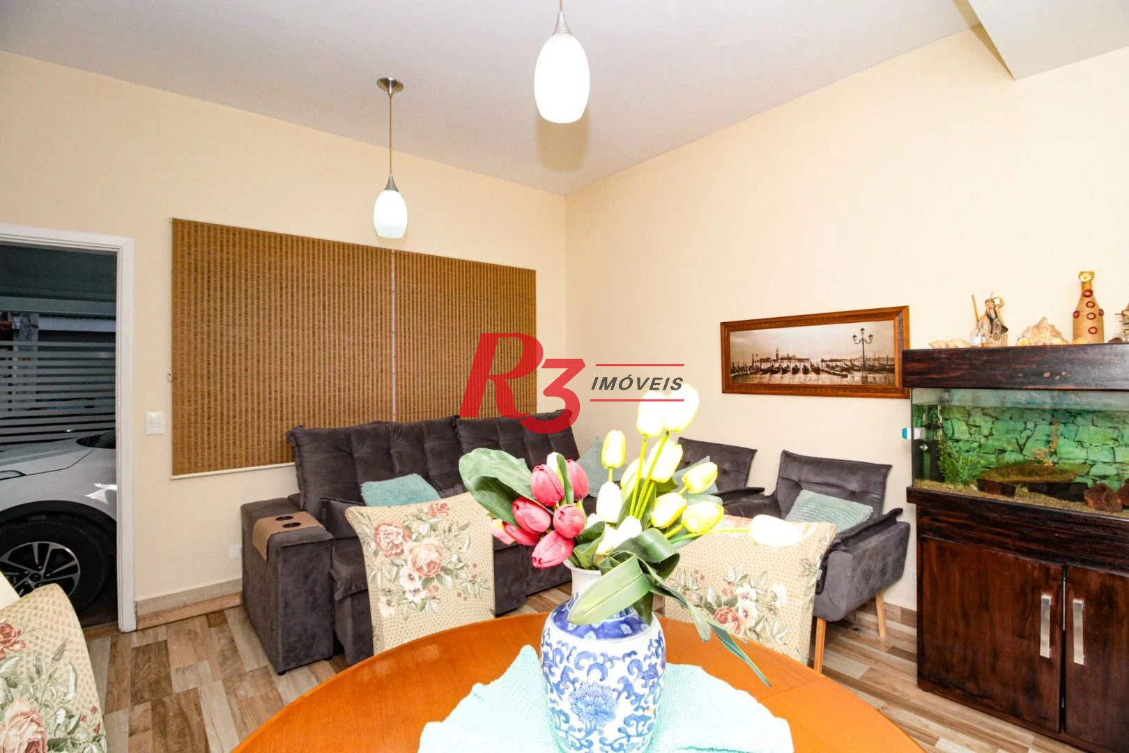Sobrado com 3 dormitórios à venda, 89 m² por R$ 790.000,00 - Campo Grande - Santos/SP