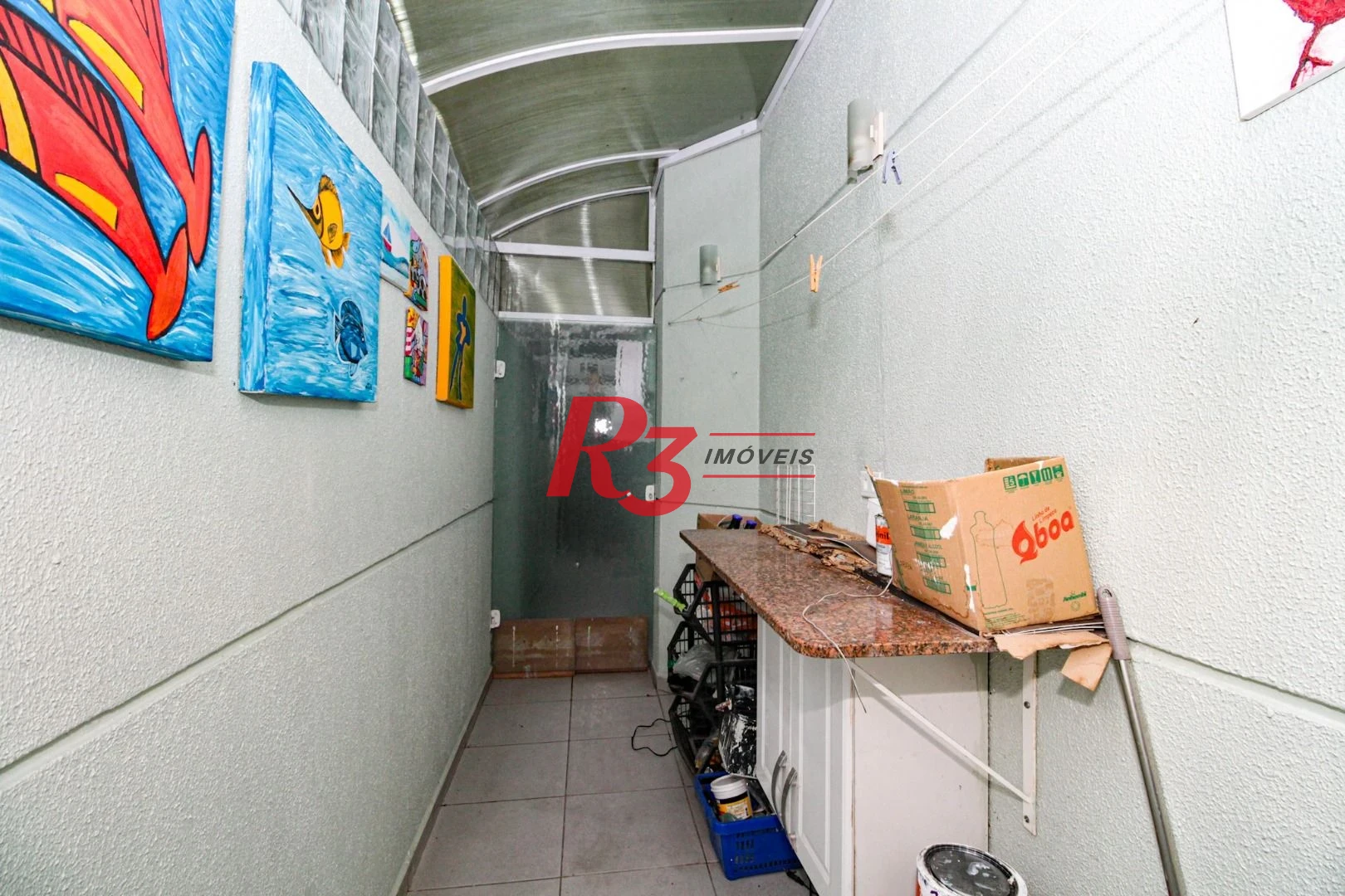 Sobrado com 3 dormitórios à venda, 89 m² por R$ 790.000,00 - Campo Grande - Santos/SP