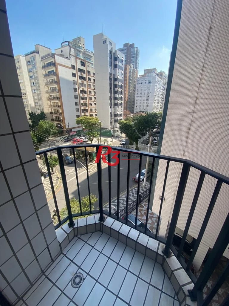 Flat com 1 dormitório à venda, 45 m² por R$ 320.000,00 - Gonzaga - Santos/SP