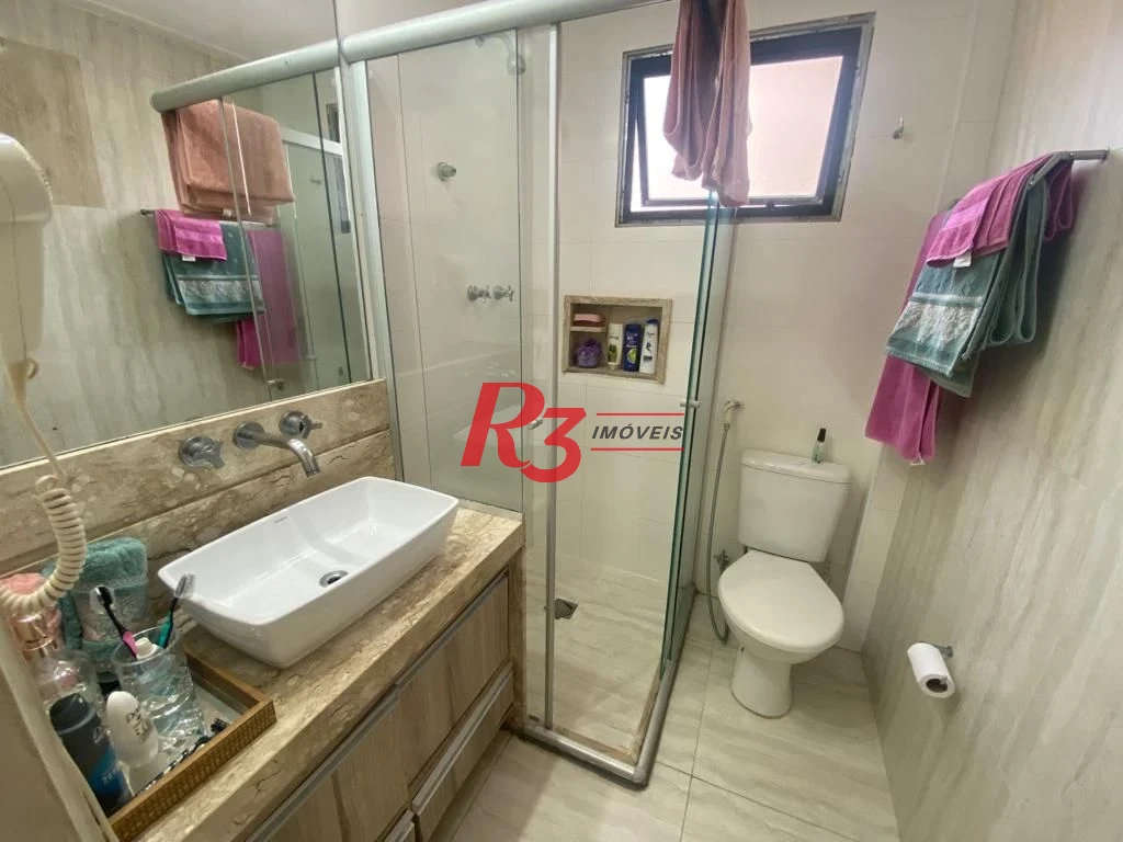 Flat com 1 dormitório à venda, 45 m² por R$ 320.000,00 - Gonzaga - Santos/SP