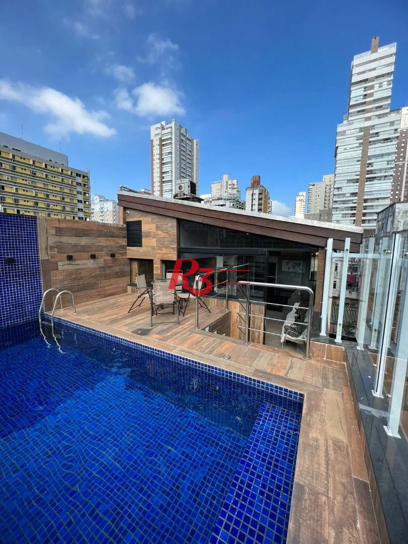 Sobrado com 4 suítes à venda, 240 m² por R$ 2.700.000 - Boqueirão - Santos/SP