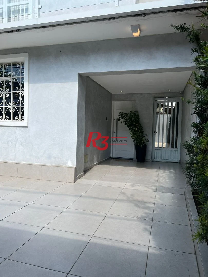 Sobrado com 4 suítes à venda, 240 m² por R$ 2.700.000 - Boqueirão - Santos/SP