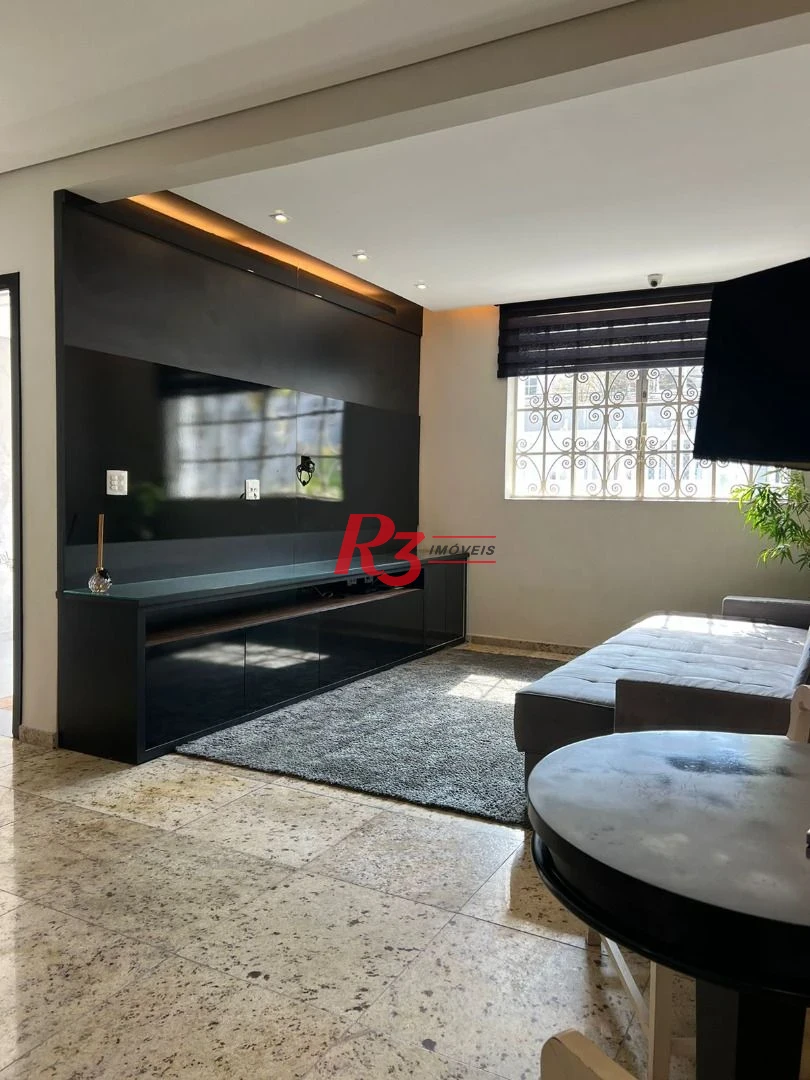 Sobrado com 4 suítes à venda, 240 m² por R$ 2.700.000 - Boqueirão - Santos/SP