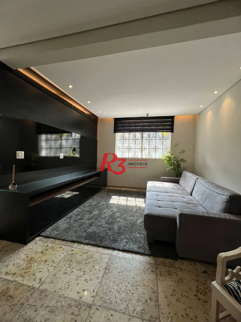 Sobrado com 4 suítes à venda, 240 m² por R$ 2.700.000 - Boqueirão - Santos/SP