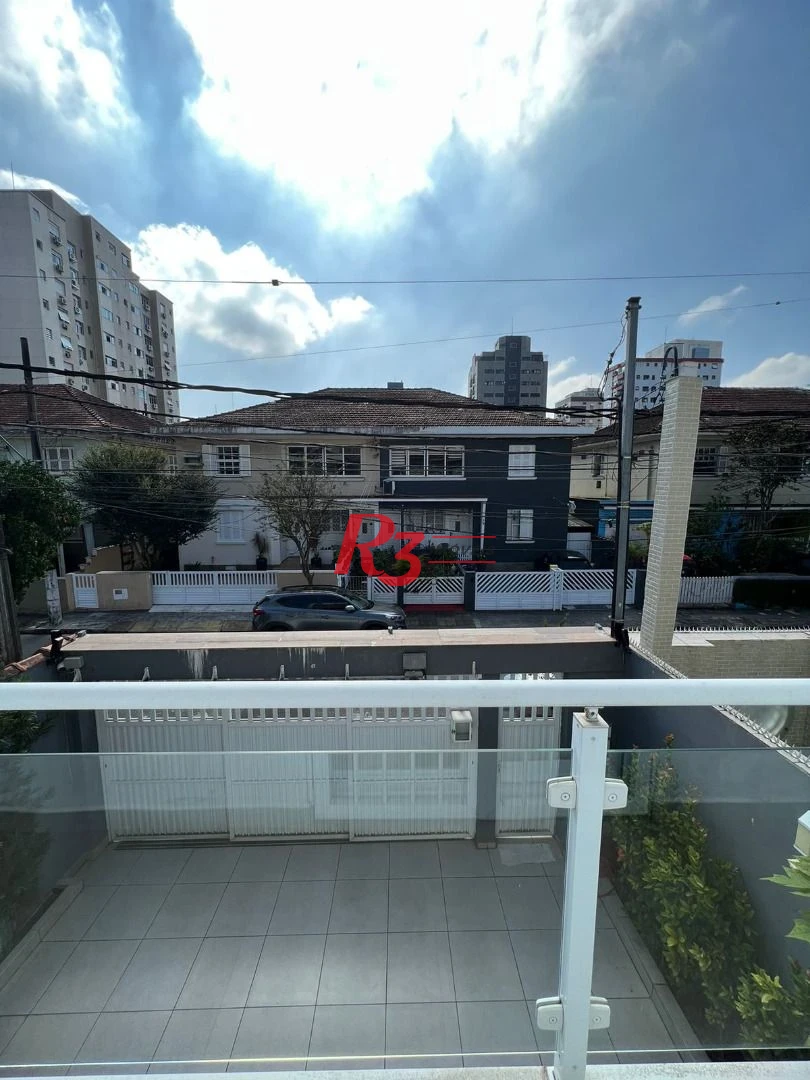 Sobrado com 4 suítes à venda, 240 m² por R$ 2.700.000 - Boqueirão - Santos/SP