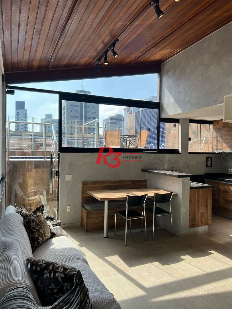 Sobrado com 4 suítes à venda, 240 m² por R$ 2.700.000 - Boqueirão - Santos/SP