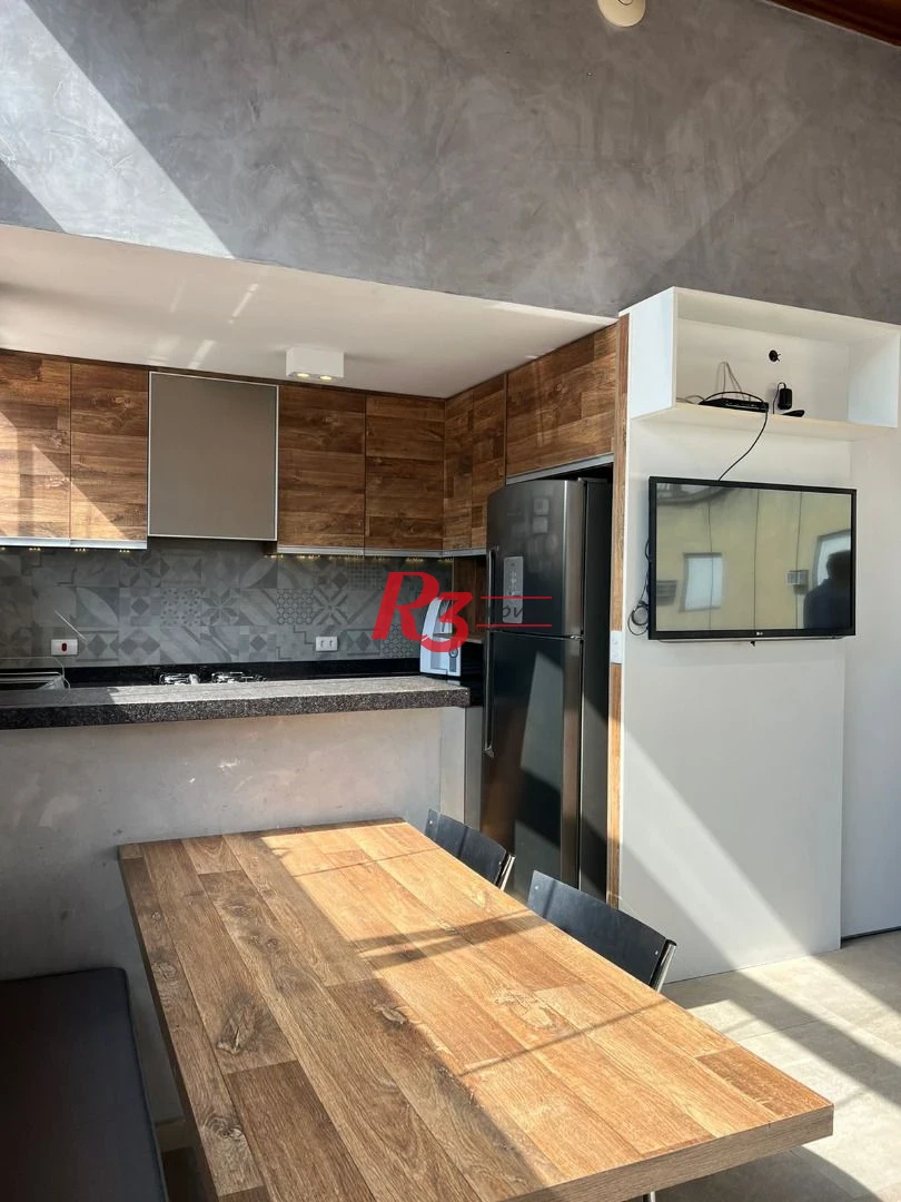 Sobrado com 4 suítes à venda, 240 m² por R$ 2.700.000 - Boqueirão - Santos/SP