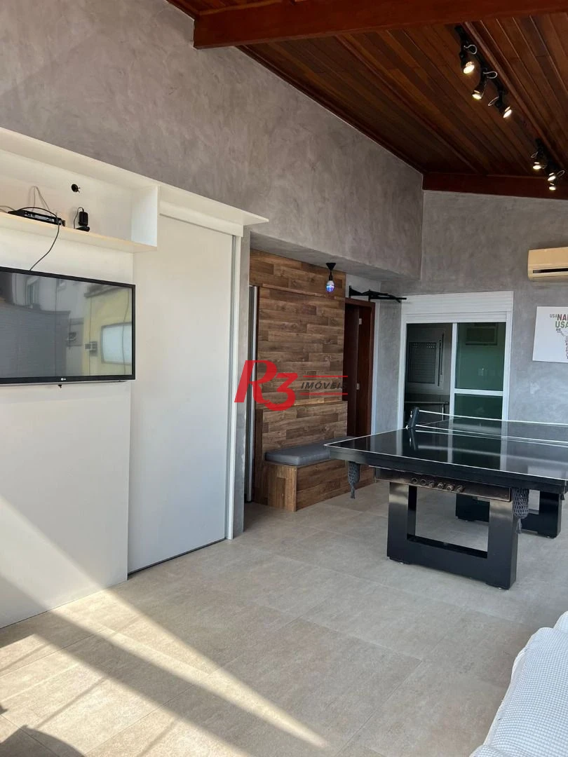Sobrado com 4 suítes à venda, 240 m² por R$ 2.700.000 - Boqueirão - Santos/SP