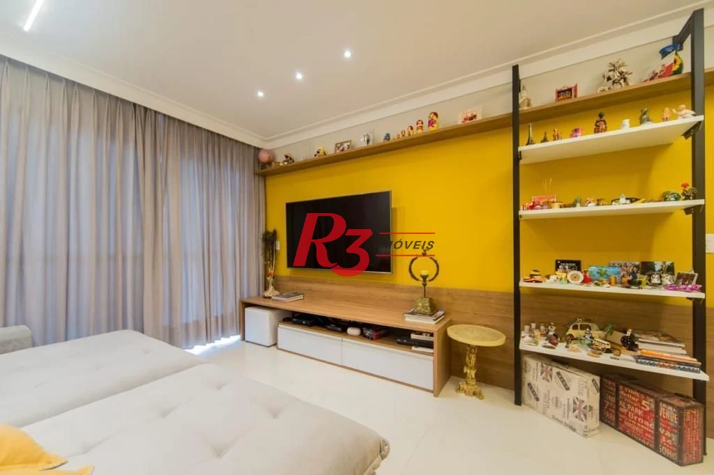 Apartamento com 3 dormitórios à venda, 124 m² por R$ 1.950.000,00 - Boqueirão - Santos/SP