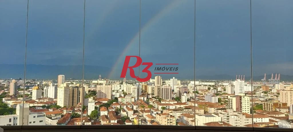 Apartamento com 3 dormitórios à venda, 124 m² por R$ 1.950.000,00 - Boqueirão - Santos/SP