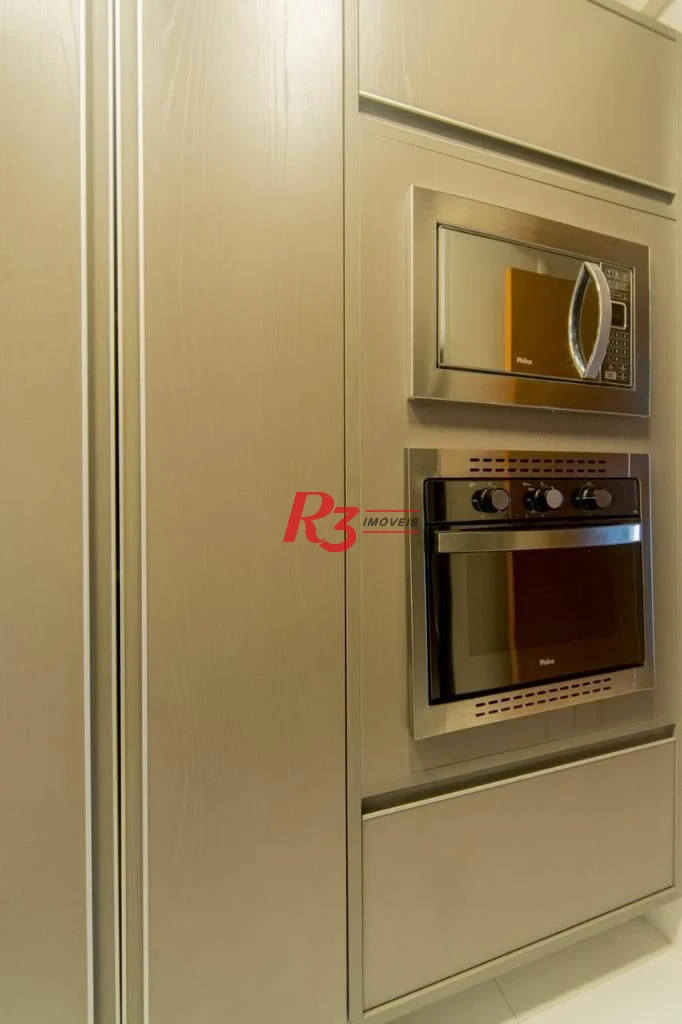 Apartamento com 3 dormitórios à venda, 124 m² por R$ 1.950.000,00 - Boqueirão - Santos/SP