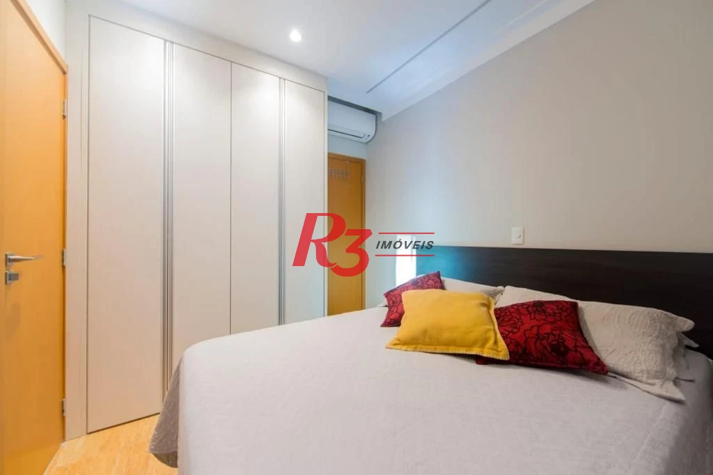 Apartamento com 3 dormitórios à venda, 124 m² por R$ 1.950.000,00 - Boqueirão - Santos/SP