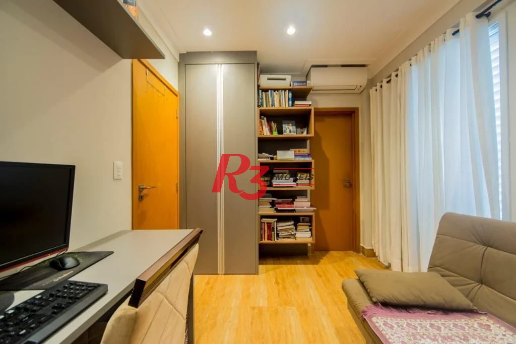 Apartamento com 3 dormitórios à venda, 124 m² por R$ 1.950.000,00 - Boqueirão - Santos/SP