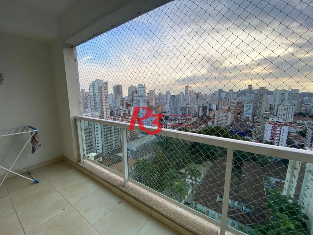 Apartamento com 2 dormitórios à venda, 70 m² por R$ 810.000,00 - Boqueirão - Santos/SP