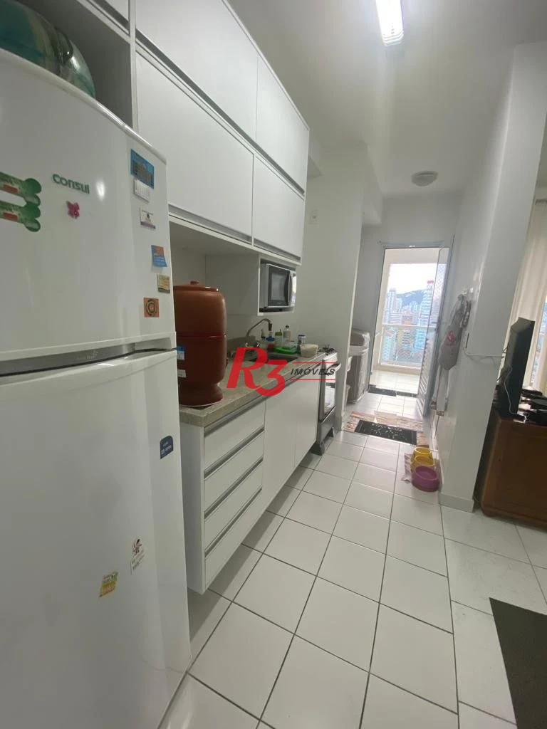 Apartamento com 2 dormitórios à venda, 70 m² por R$ 810.000,00 - Boqueirão - Santos/SP