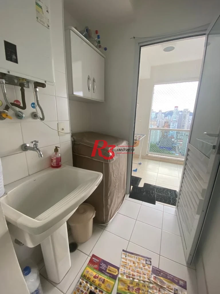 Apartamento com 2 dormitórios à venda, 70 m² por R$ 810.000,00 - Boqueirão - Santos/SP