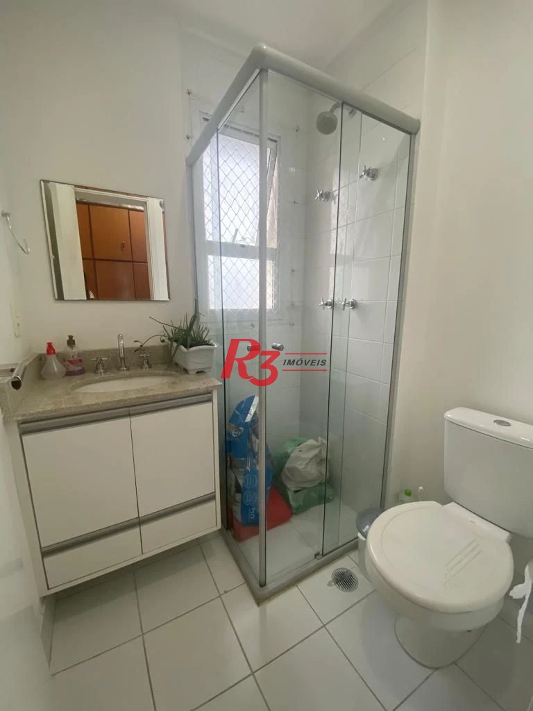 Apartamento com 2 dormitórios à venda, 70 m² por R$ 810.000,00 - Boqueirão - Santos/SP
