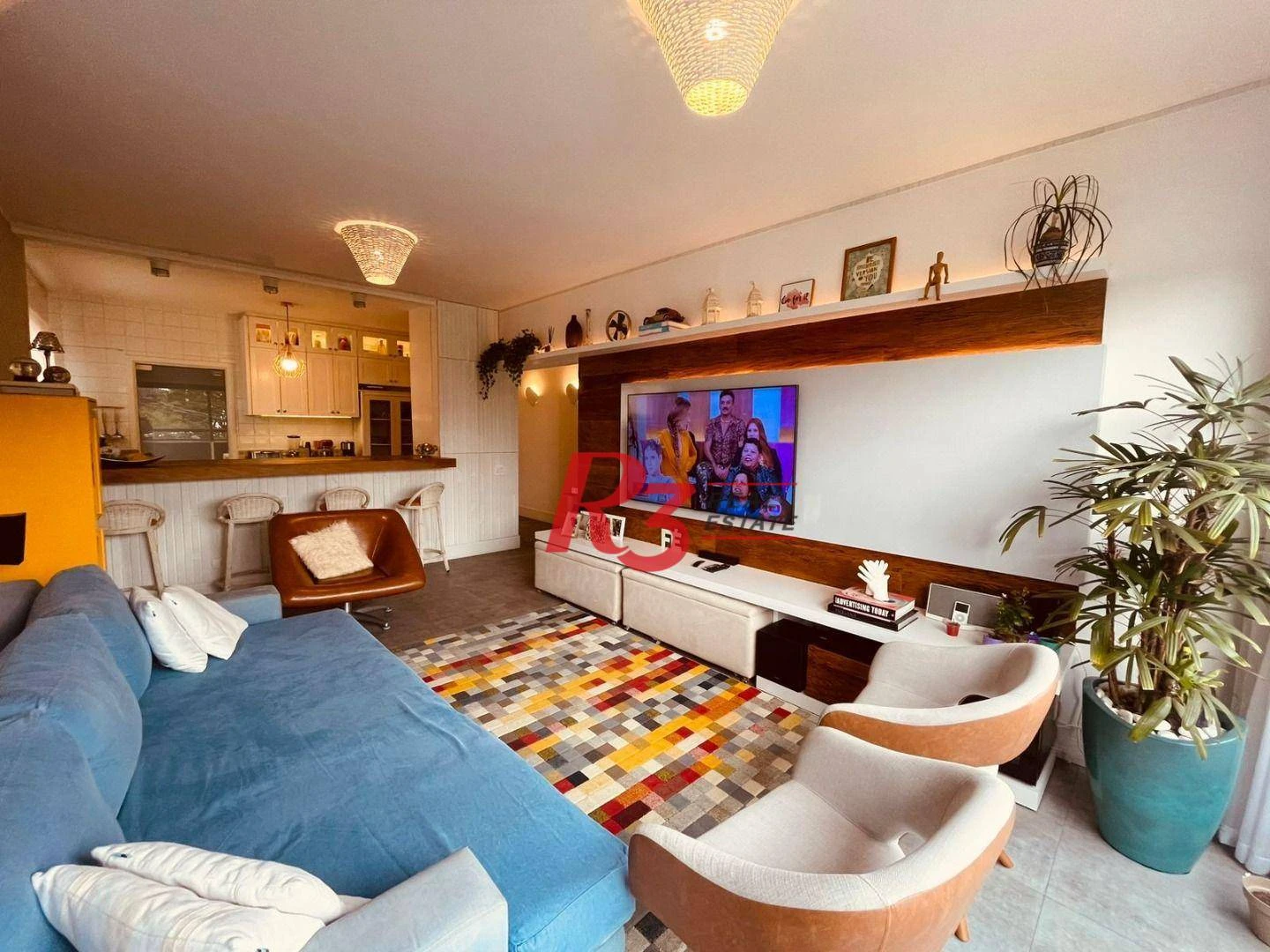 Apartamento com 2 dormitórios à venda, 100 m² por R$ 1.250.000,00 - Gonzaga - Santos/SP