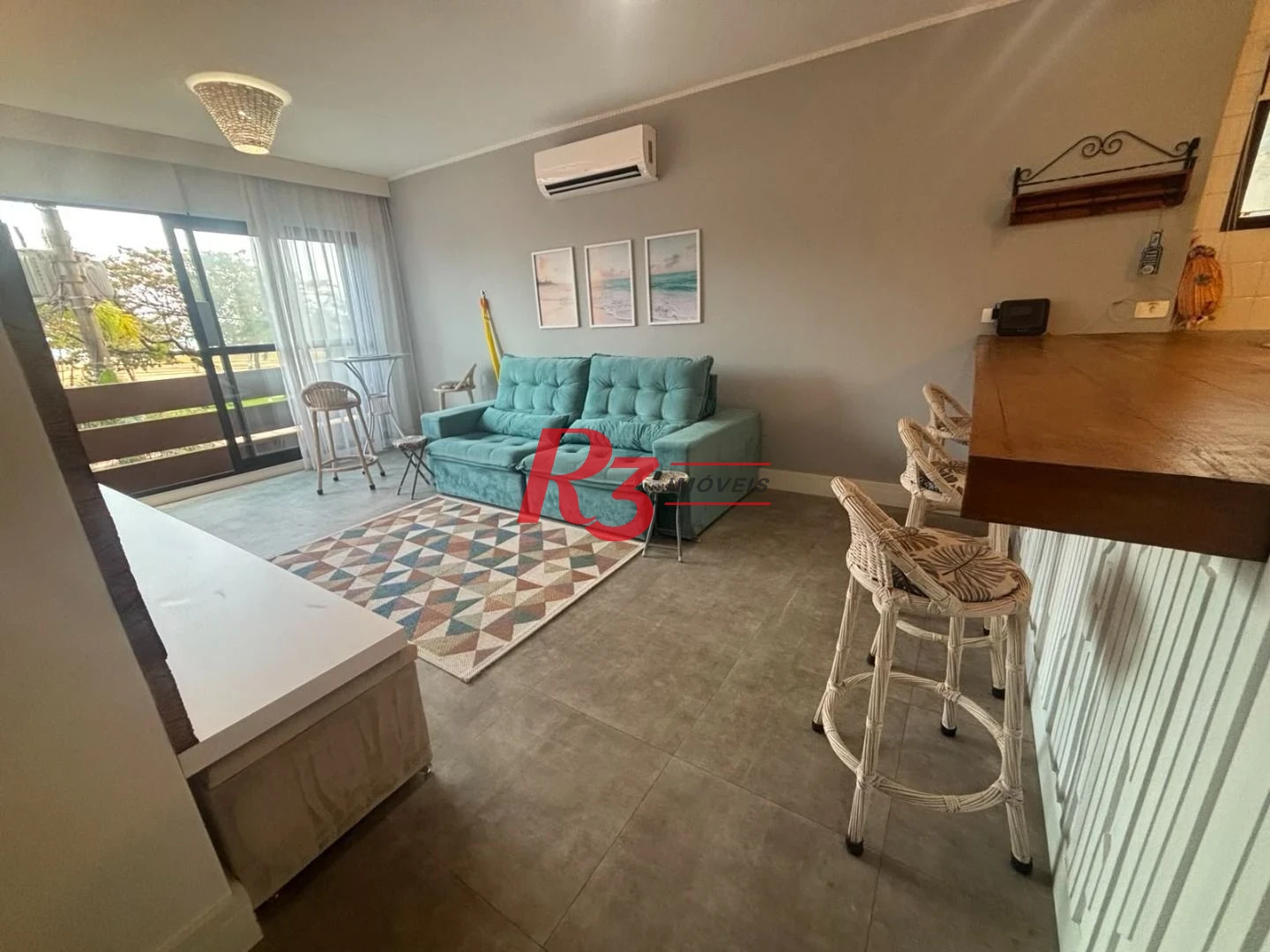 Apartamento com 2 dormitórios à venda, 100 m² por R$ 1.250.000,00 - Gonzaga - Santos/SP