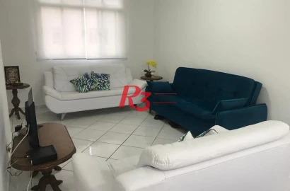 Apartamento à venda, 89 m² por R$ 690.000,00 - Embaré - Santos/SP