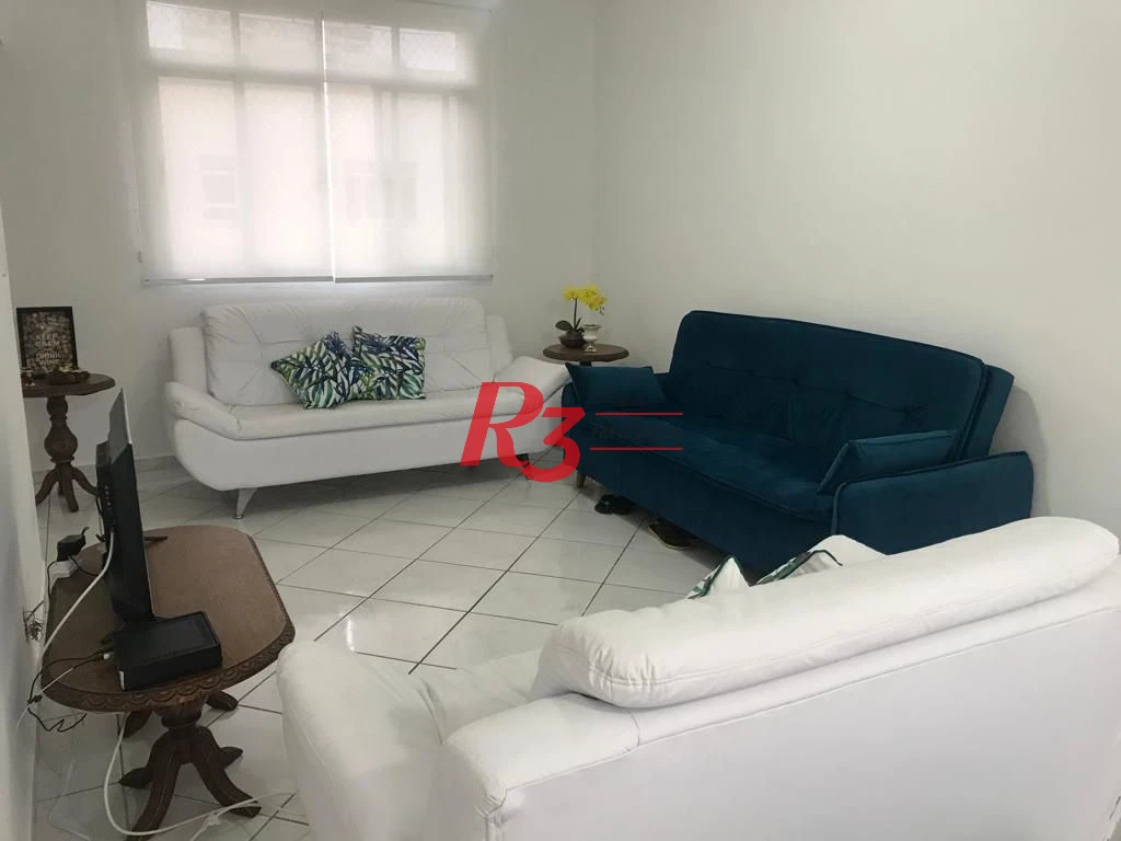 Apartamento à venda, 89 m² por R$ 690.000,00 - Embaré - Santos/SP