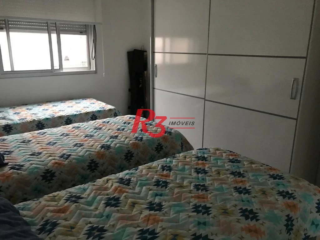 Apartamento à venda, 89 m² por R$ 690.000,00 - Embaré - Santos/SP